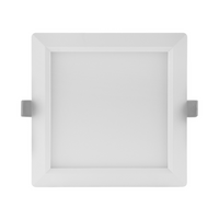 Slim Fyrkantig LED Infälld Spot 18W 1530 lumen 4000K Kallvit 120° för tak