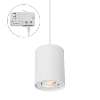 Spectrum CHLOE GU10 white 3-phase track, adjustable, IP20 aluminum housing 250V, indoor use 93x124 mm