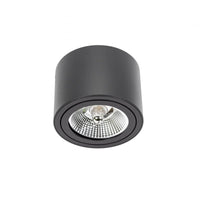 Spectrum Chloe AR111 GU10 black LED recessed spotlight 250V, IP20, adjustable, 17000 lumens, aluminum housing