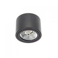 Spectrum Chloe AR111 GU10 black LED recessed spotlight 250V, IP20, adjustable, 17000 lumens, aluminum housing
