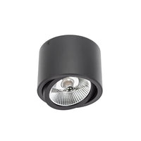 Spectrum Chloe AR111 GU10 black LED recessed spotlight 250V, IP20, adjustable, 17000 lumens, aluminum housing