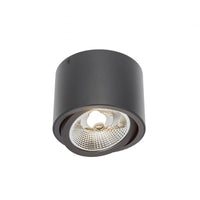 Spectrum Chloe AR111 GU10 black LED recessed spotlight 250V, IP20, adjustable, 17000 lumens, aluminum housing