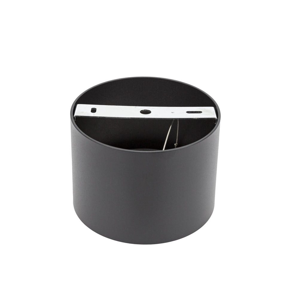 Spectrum Chloe AR111 GU10 black LED recessed spotlight 250V, IP20, adjustable, 17000 lumens, aluminum housing