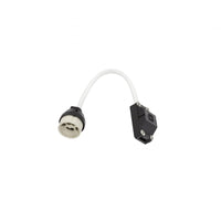 Spectrum Chloe AR111 GU10 black LED recessed spotlight 250V, IP20, adjustable, 17000 lumens, aluminum housing