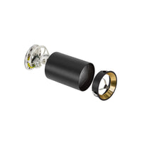 Chloe mini LED takspotlight svart/guld 1x GU10 sockel