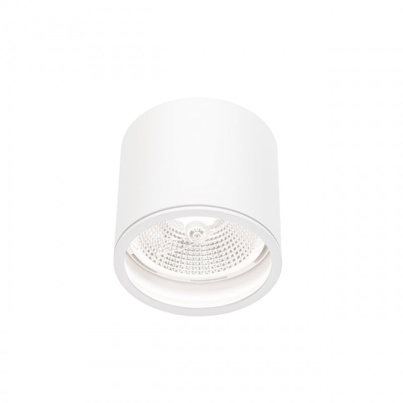 Chloe AR111 GU10 IP65 rund LED-spot utomhus och inomhus Spectrum lampa vit hölje 17000 timmar 250V 120-115 mm