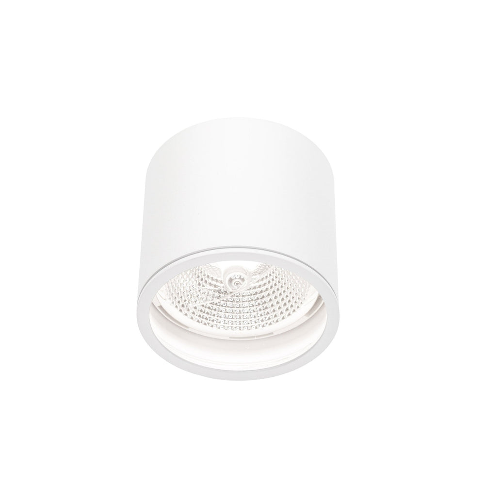 Chloe AR111 GU10 IP65 rund LED-spot utomhus och inomhus Spectrum lampa vit hölje 17000 timmar 250V 120-115 mm