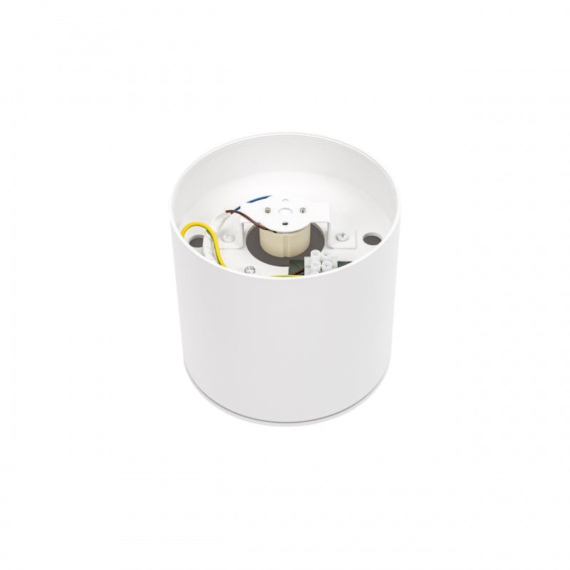 Chloe AR111 GU10 IP65 rund LED-spot utomhus och inomhus Spectrum lampa vit hölje 17000 timmar 250V 120-115 mm
