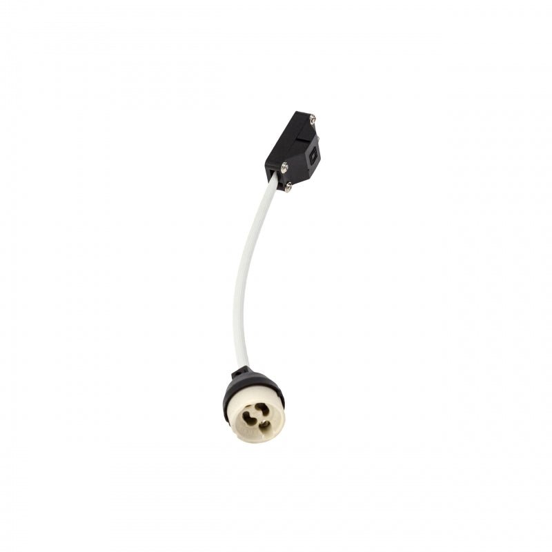 Spectrum CHLOE AR111 GU10 square LED spotlight, IP20, white, aluminum housing, 250V, indoor use, long lifespan