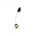 Spectrum CHLOE AR111 GU10 square LED spotlight, IP20, white, aluminum housing, 250V, indoor use, long lifespan