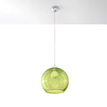 Sollux Lighting BALL hängande lampa LED-kompatibel, 220-240V, IP20, Matt Guld Mässing, Aluminium Stål, 50W max