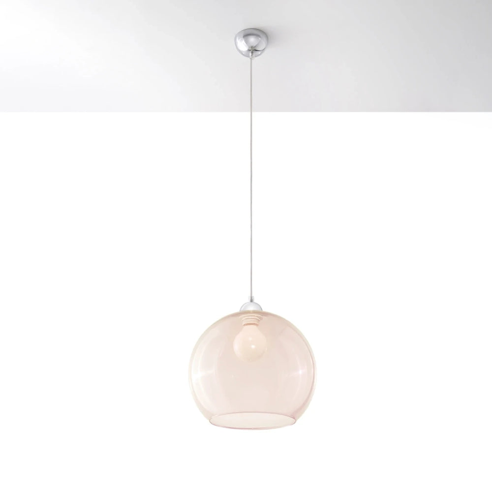 Sollux Lighting BALL LED pendant light, 220-240V, IP20, 50W max, Matte Gold Champagne finish, CE RoHS