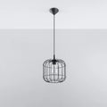 Sollux Lighting CELTA hanging lamp Black, aluminium, IP20, 220-240V, max 50W LED, CE RoHS