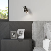 Sollux Lighting DIREZIONE LED vägglampa Svart, Aluminium, IP20, 220-240V, 50W max, CRI 80, CE RoHS