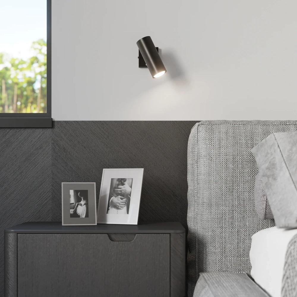 Sollux Lighting DIREZIONE LED vägglampa Svart, Aluminium, IP20, 220-240V, 50W max, CRI 80, CE RoHS