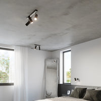 Sollux Lighting DIREZIONE LED vägglampa Svart, Aluminium, IP20, 220-240V, 50W max, CRI 80, CE RoHS