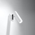 Sollux Lighting DIREZIONE LED vägglampa Vit, Aluminium, IP20, 220-240V, max 50W, CE RoHS