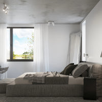 Sollux Lighting DIREZIONE LED vägglampa Vit, Aluminium, IP20, 220-240V, max 50W, CE RoHS
