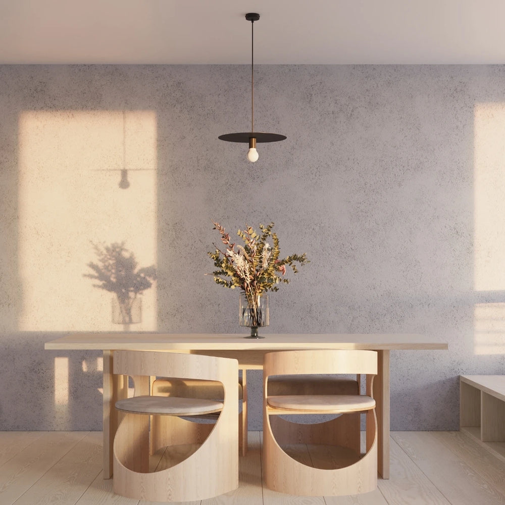 Sollux Lighting FLAVIO hänglampa, Svart, aluminium, IP20, 220-240V, max 50W LED, CE RoHS certifierad