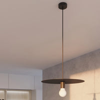 Sollux Lighting FLAVIO hänglampa, Svart, aluminium, IP20, 220-240V, max 50W LED, CE RoHS certifierad