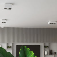 Sollux Lighting LED takspot MONO 1 Vit, IP20, Aluminium, 50W max, 220-240V, CRI 80, CE RoHS