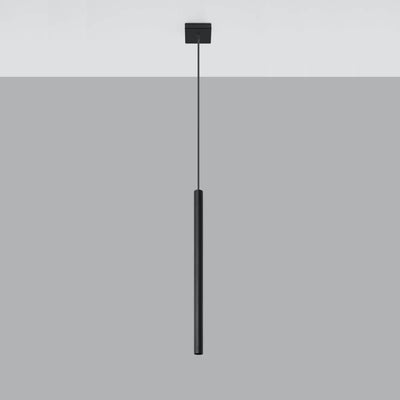 Sollux Lighting LED pendellampa Svart PASTELO med E27-sockel, IP20, 220-240V, aluminium matt guldutförande