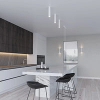 Sollux Lighting LED-pendelarmatur LAGOS 2xGU10, IP20, Aluminium Matt Guld, 220-240V, CE RoHS