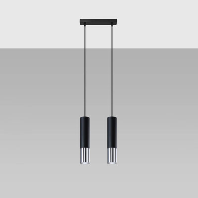 Sollux Lighting LED pendellampa LOOPEZ 2xGU10, IP20, Aluminium Matt Guld, 220-240V, CE RoHS