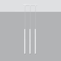 Sollux Lighting LED pendant light 3xG9 sockets, IP20, 220-240V, 50W max, matte gold aluminum