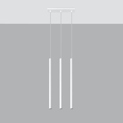 Sollux Lighting LED takpendel 3xG9 socklar, IP20, 220-240V, max 50W, matt guld aluminium