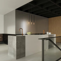 Sollux Lighting LED pendellampa MOZAICA, E27-sockel, max 50W, 220-240V, IP20, Aluminium Matt Guld