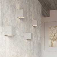 Sollux Lighting LED vägglampa LEO med G9-sockel, IP20, 220-240V, Aluminium Mässingsfinish, CE RoHS