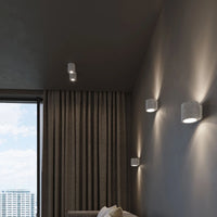 Sollux Lighting LED vägglampa Orbis med G9 sockel, IP20, 220-240V, matt guld aluminium, CE RoHS