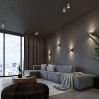 Sollux Lighting LED vägglampa Orbis med G9 sockel, IP20, 220-240V, matt guld aluminium, CE RoHS