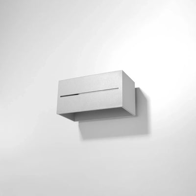 Sollux Lighting LOBO MAXI LED vägglampa, IP20, Aluminium Matt Guld, 220-240V, max 50W, CE RoHS