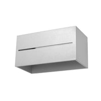 Sollux Lighting LOBO MAXI LED vägglampa, IP20, Aluminium Matt Guld, 220-240V, max 50W, CE RoHS