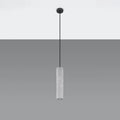Sollux Lighting LUVO LED pendellampa, GU10-sockel, betonggrå, IP20, 220-230V, 300mm höjd, CE-certifierad