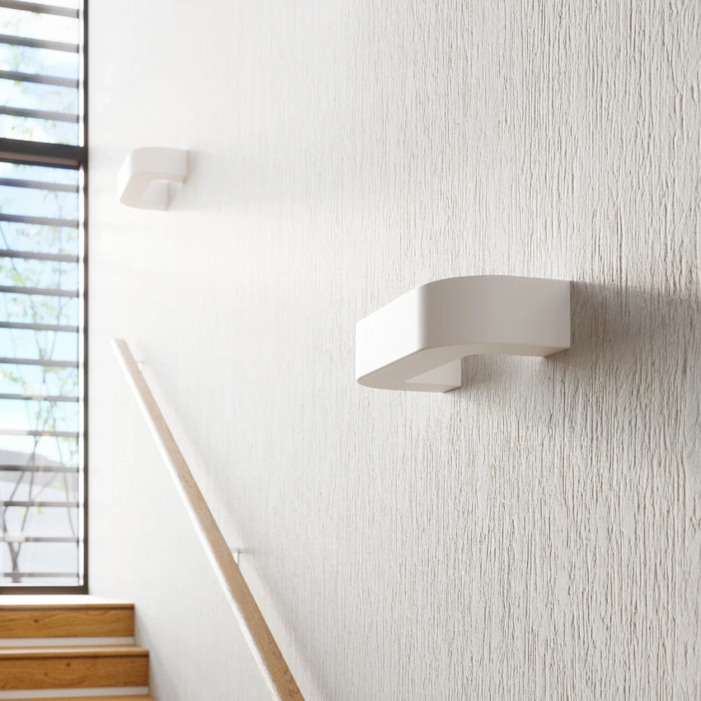 Sollux Lighting MAGNET wall lamp, ceramic, E27 fitting, 220-240V, IP20, Matte Gold Brass finish