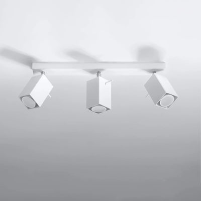 Sollux Lighting MERIDA LED takspotlight Vit 3xGU10, IP20, 220-240V, Aluminium, CE RoHS