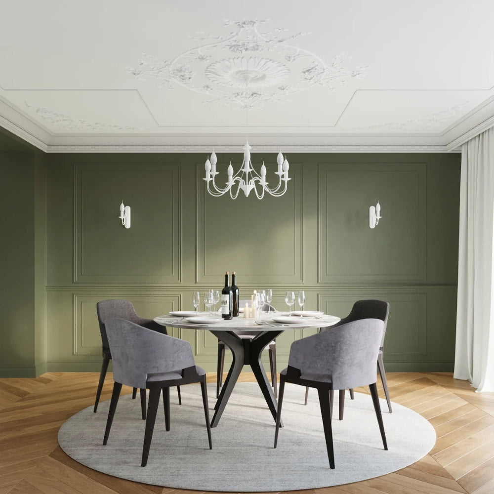 Sollux Lighting MINERWA 7 taklampa, förberedd för LED, IP20, 220-240V, Matt mässing guld, Aluminium, max 50W