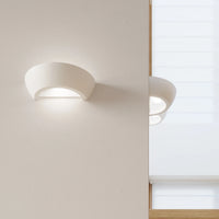 Sollux Lighting OSKAR keramisk vägglampa, LED-kompatibel, IP20, 220-240V, Matt Guldmässing-finish