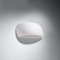 Sollux Lighting PONTIUS keramisk vägglampa, LED-kompatibel, IP20, 220-240V, Matt Guld/Mässing finish