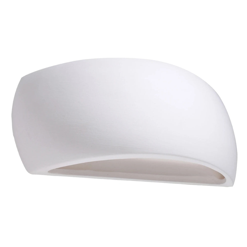 Sollux Lighting PONTIUS keramisk vägglampa, LED-kompatibel, IP20, 220-240V, Matt Guld/Mässing finish