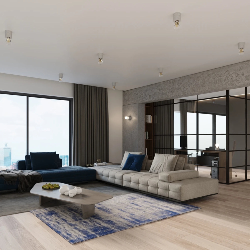 Sollux Lighting SALGADO bordslampa, LED-kompatibel, IP20, 220-240V, Aluminium Matt Guld finish, CE RoHS