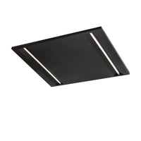 Spectrum ALGINE LINE LED ceiling panel 44W 4000K 5300 lumens IP20 600x600mm Black UGR<16 CRI>80