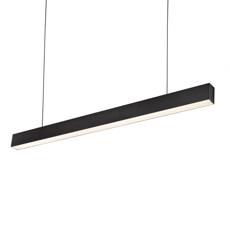 Spectrum ALLDAY Inspire One LED ceiling light 35W 230V 3000K 4350 lumens 115° IP20 Black 1120mm
