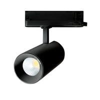 Spectrum ANDROMEDA LED Track Light 15-27W 4000K 3200 lumens CRI>90 36°/60° Black 3-Phase IP20