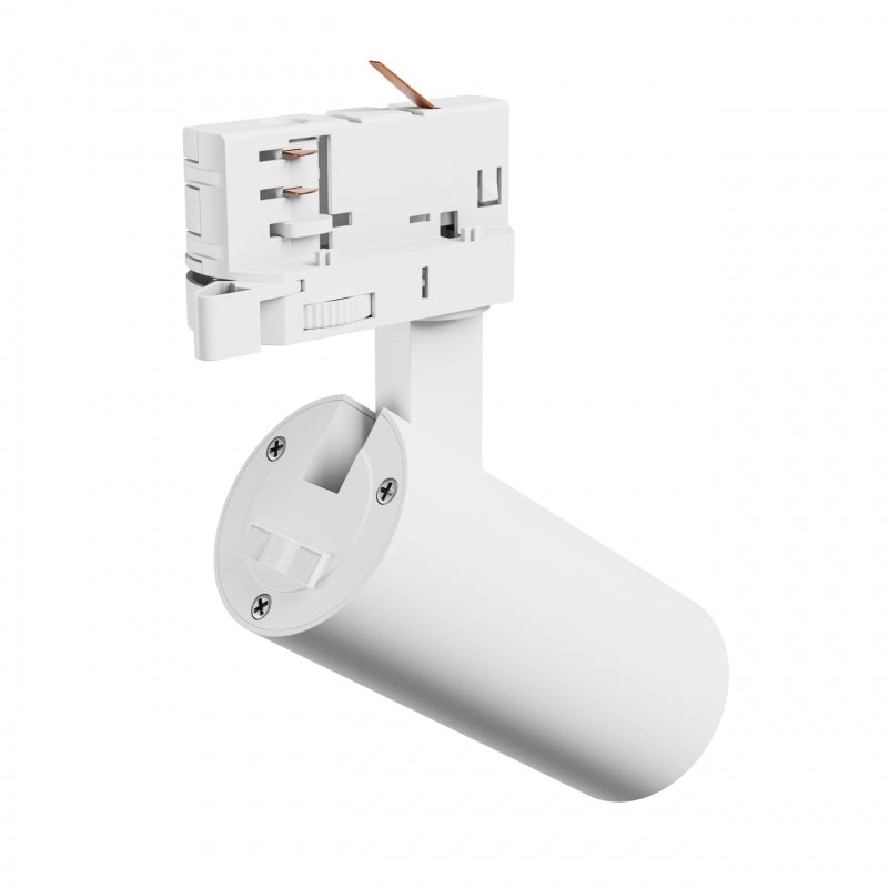 Spectrum ANDROMEDA PRIME LED Skenspot 3-Fas 8W 230V CCT 25° 800 lumen CRI 80 IP20 Vit