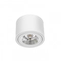 Spectrum CHLOE AR111 GU10 LED Taklampa, Justerbar Rund Vit, Ytmonterad, IP20 20W Max