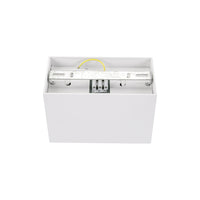 Spectrum CHLOE DUO Vit Rektangulär Justerbar Takspotlight 2xGU10 Ytmonterad IP20 Inomhus